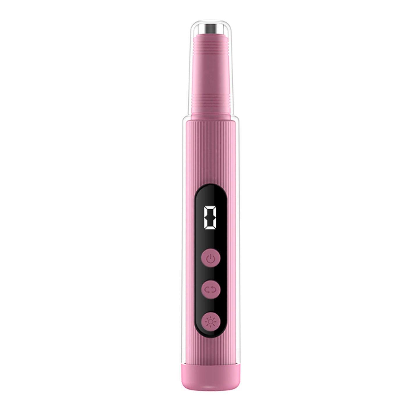 Keeyada 2-in-1 Cordless Nail Drill with LED UV Nail Lamp, LCD Display, Portable Electric Nail File Kit for Gel Nails, Home & Travel Use, White Color